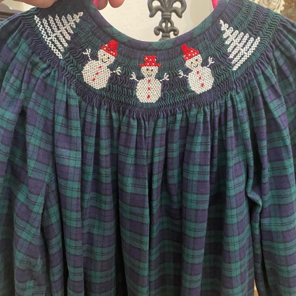 Silly Goose Girls Smocked Dress size 6X - Picture 7 of 14